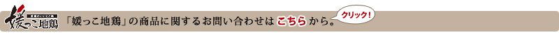 媛っこ地鶏の商品に関するお問い合わせはこちらから。